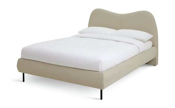 Habitat Orton Kingsize Fabric Bed Frame - Natural 14665458