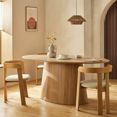 Habitat Pierce 8 Seater Dining Table - Natural 17299247
