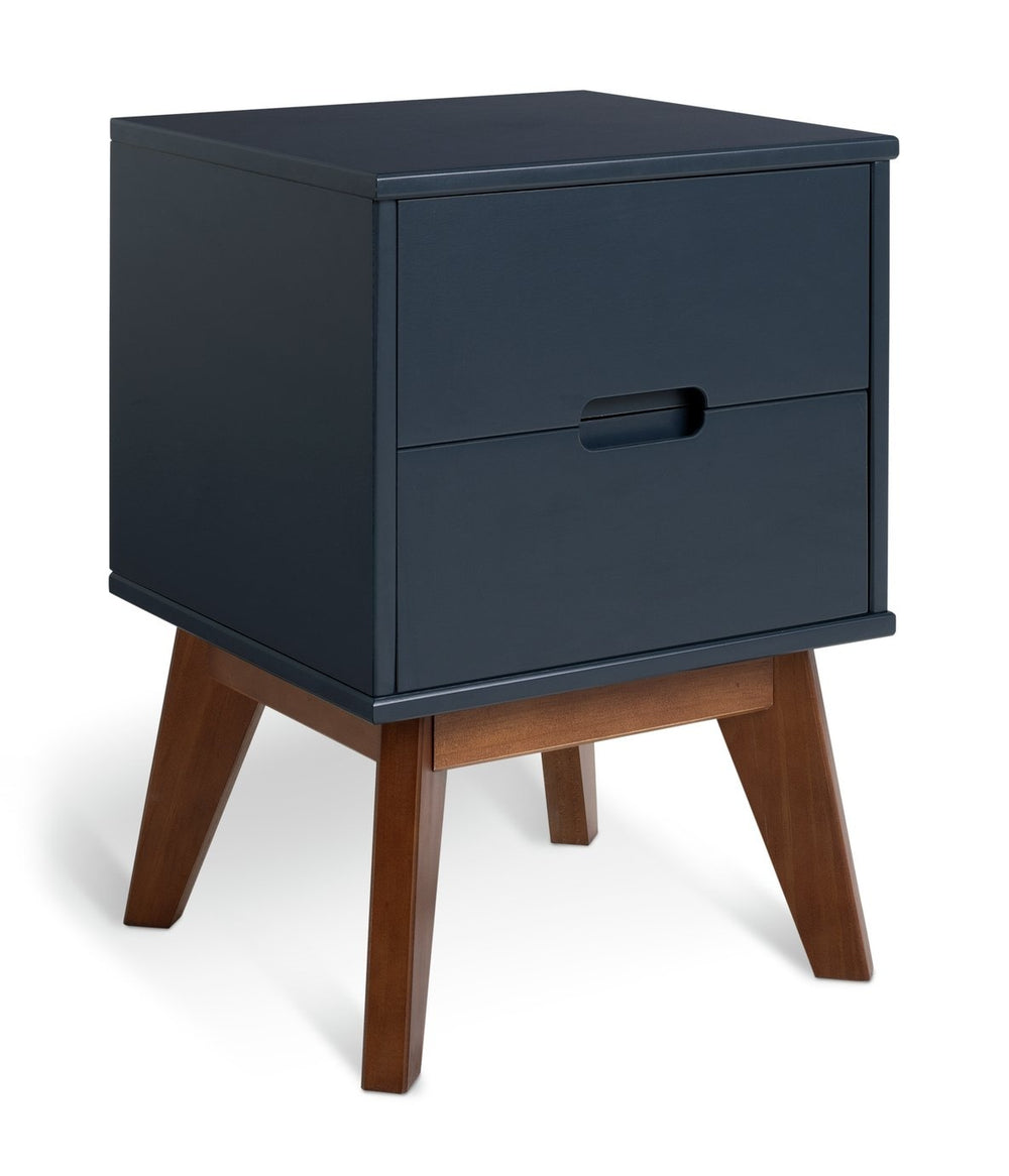 Habitat Pimlico 2 Drawer Bedside Table - Blue 15791101