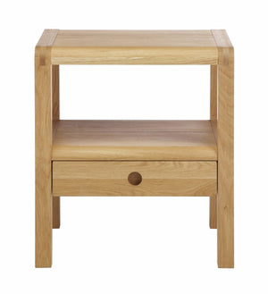 Habitat Radius 1 Drawer Bedside Table - Oak 14662224