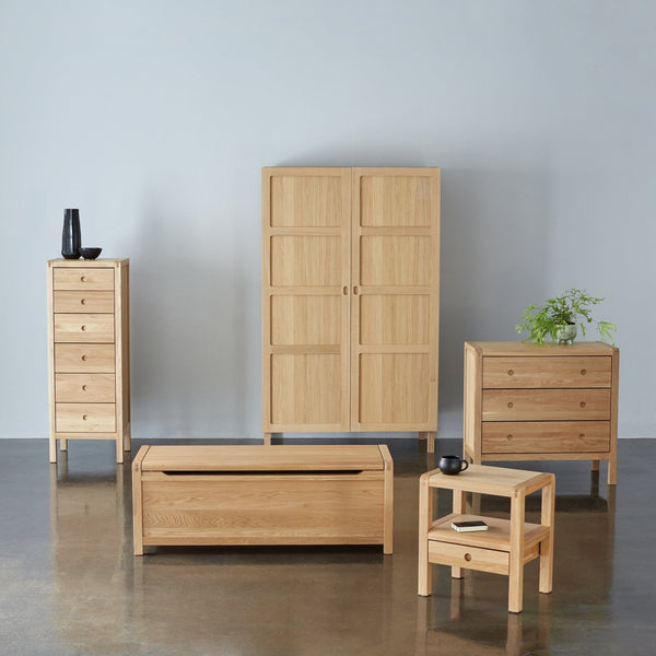 Habitat Radius 1 Drawer Bedside Table - Oak 14662224