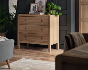 Habitat Radius 3 Drawer Chest - Oak 16609285