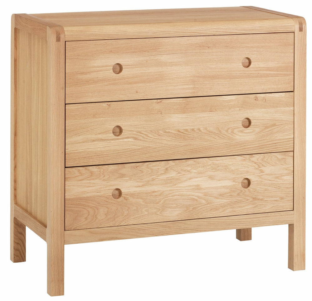 Habitat Radius 3 Drawer Chest - Oak 16609285