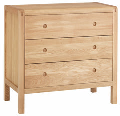 Habitat Radius 3 Drawer Chest - Oak 16609285