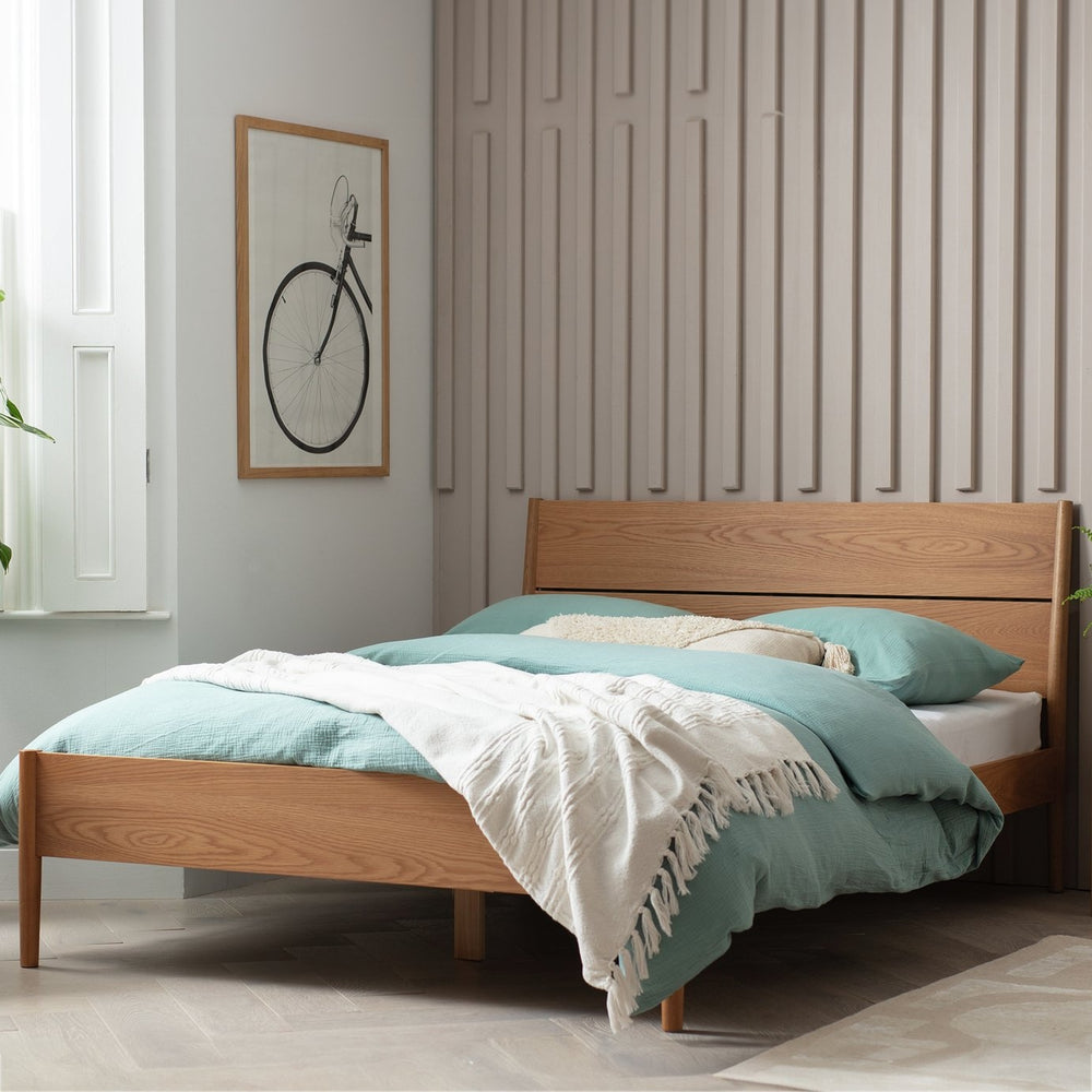 Habitat Scottie Double Bed Frame - Oak 11252187