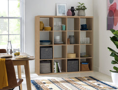 Habitat Squares Plus 16 Cube Storage Unit - Dark Oak 15700006