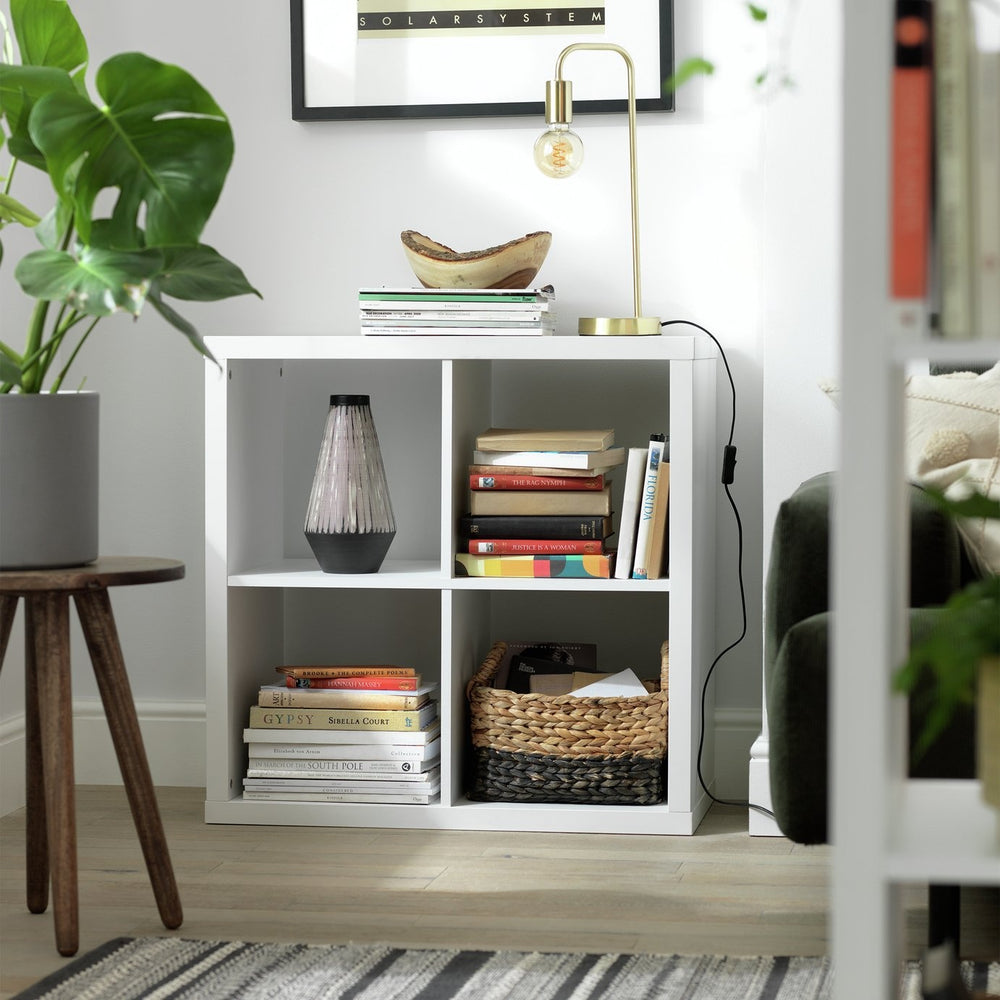 Habitat Squares Plus 4 Cube Storage Unit - White 16318576