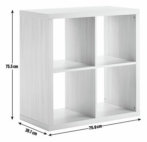 Habitat Squares Plus 4 Cube Storage Unit - White 16318576