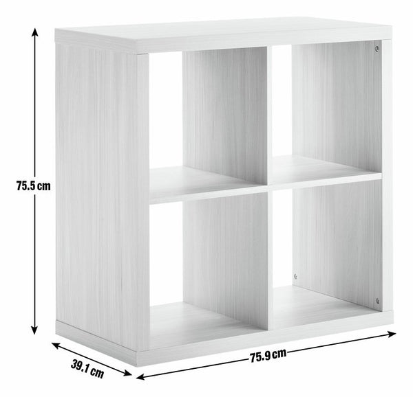Habitat Squares Plus 4 Cube Storage Unit - White 16318576