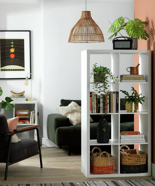 Habitat Squares Plus 8 Cube Storage Unit - White 16174260