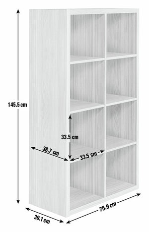 Habitat Squares Plus 8 Cube Storage Unit - White 16174260