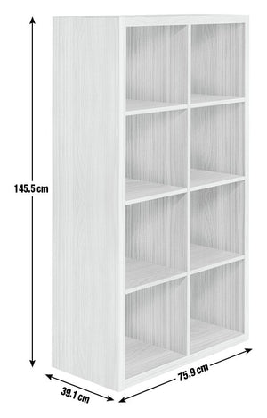 Habitat Squares Plus 8 Cube Storage Unit - White 16174260