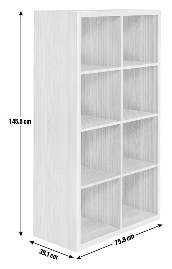 Habitat Squares Plus 8 Cube Storage Unit - White 16174260
