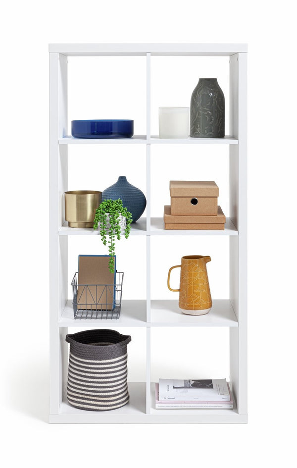 Habitat Squares Plus 8 Cube Storage Unit - White 16174260