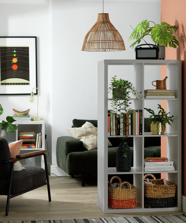 Habitat Squares Plus 8 Cube Storage Unit - White 16174260