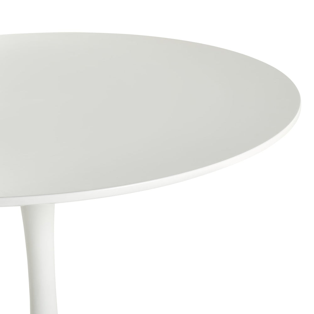 Habitat Tulip 4 Seater Round Dining Table - White 18767668