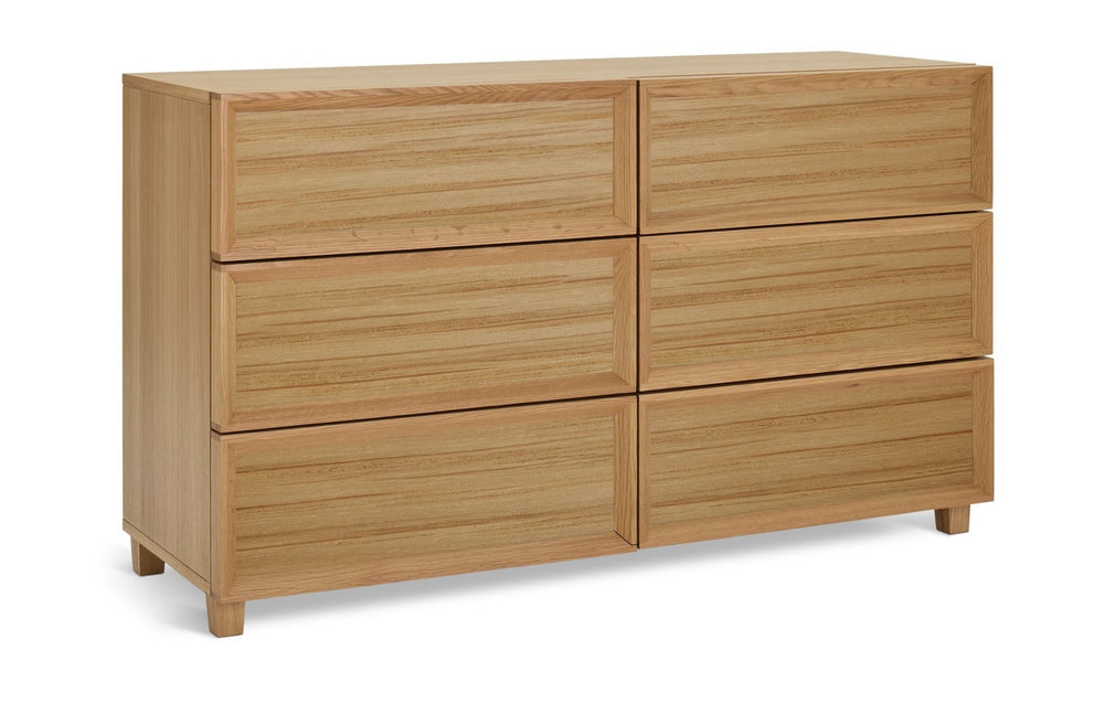 Habitat Weston 6 Drawer Chest - Oak 17781281
