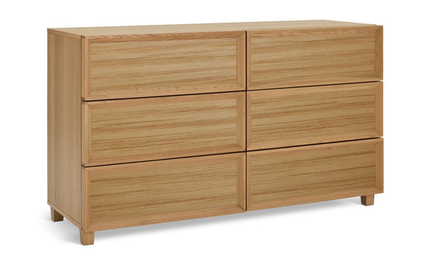 Habitat Weston 6 Drawer Chest - Oak 17781281