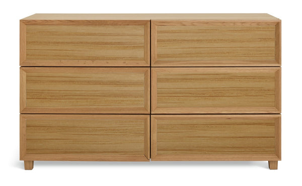 Habitat Weston 6 Drawer Chest - Oak 17781281