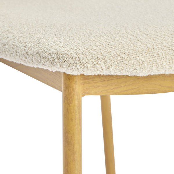 Habitat Zoey Pair of Fabric Chairs - Natural 17550869