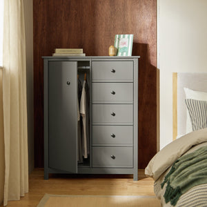 Habitat brooklyn short wardrobe grey 17656691