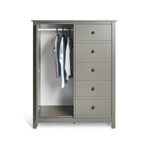 Habitat brooklyn short wardrobe grey 17656691