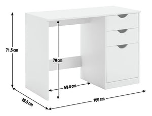 Habitat pagnell desk grey 19553383