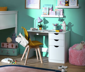 Habitat pagnell desk white 16069447