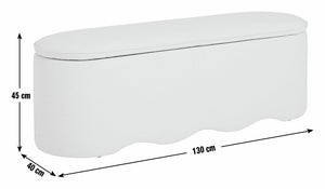 Habitat onda storage ottoman natural 17763364
