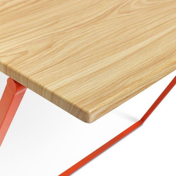 Habitat Compact Folding Office Desk - Red 17141838