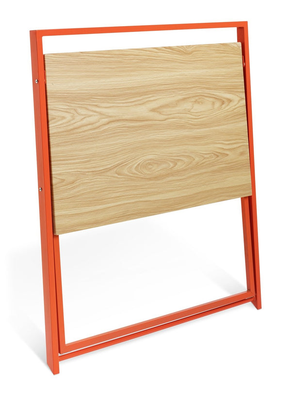 Habitat Compact Folding Office Desk - Red 17141838