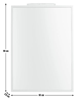 Home Essentials White Wall Mirror - 90x65cm 17080009