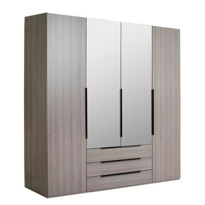 Hallingford 4 Door 3 Drawer Wardrobe - Grey