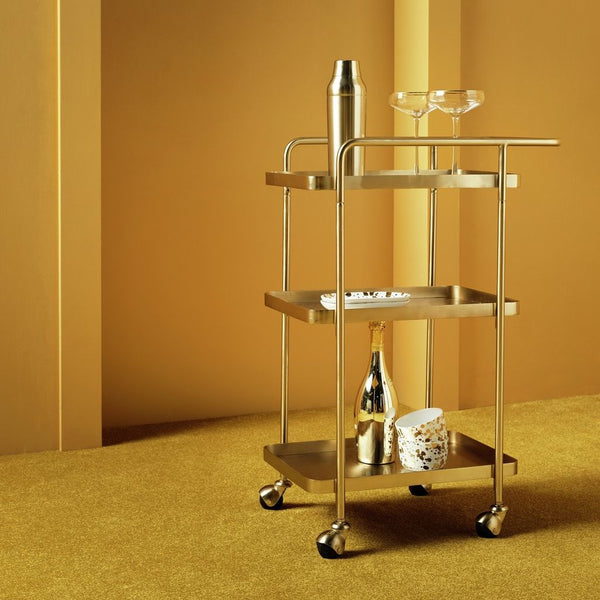 Habitat 60 Gold Edit Drinks Trolley 17866388