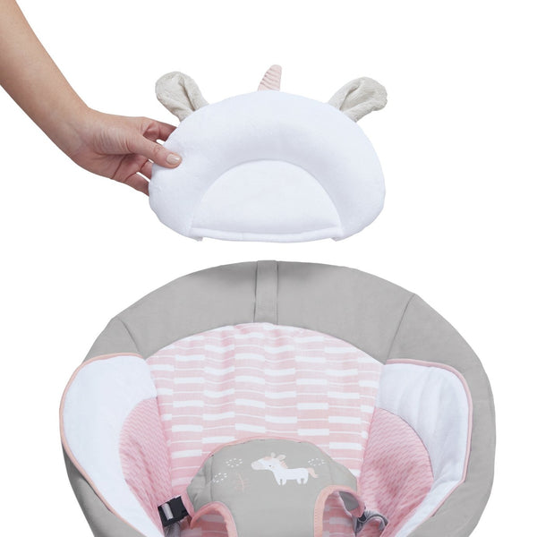 Ingenuity Flora the Unicorn Soothing Baby Bouncer 14498498