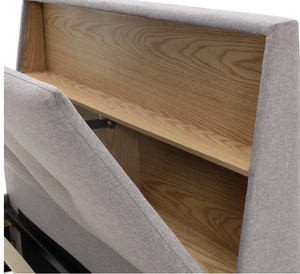 Jackob 4ft6 Grey Bed 14375528