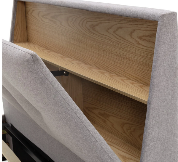 Jackob 4ft6 Grey Bed 14375528