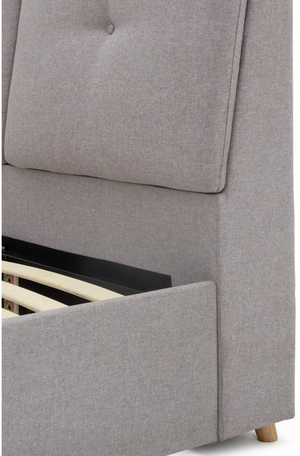 Jackob 4ft6 Grey Bed 14375528