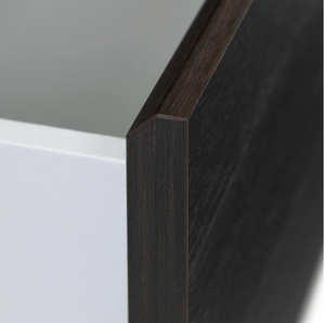 Jenson 3 drawer chest black brown 17570753
