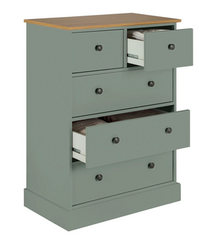 Kensington 3N2 drw chest oak green 17294084