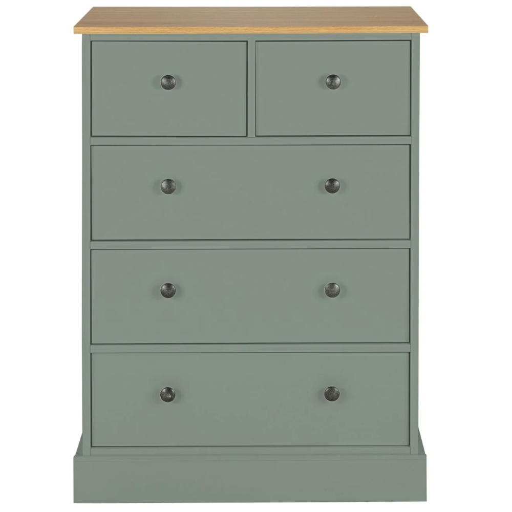 Kensington 3N2 drw chest oak green 17294084