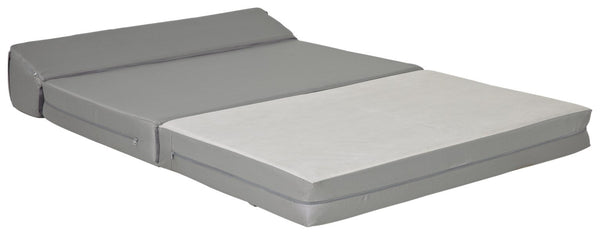 Kaikoo Small Double Fabric Chair Bed - Flint Grey 14255167
