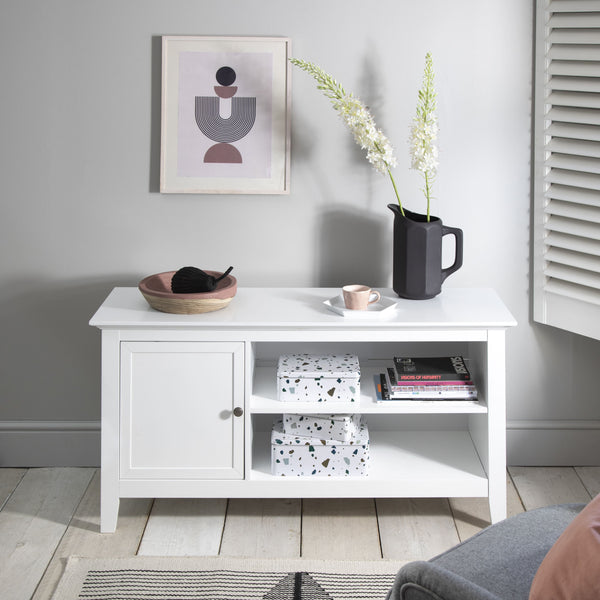 Low Sideboard in White