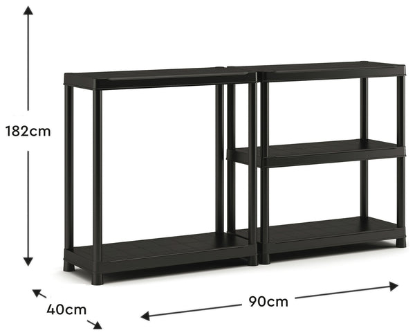 Keter Plus 5-Tier Heavy Duty Shelving Unit 17229963