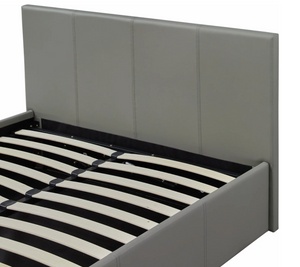 Lavendon  4ft Grey so ottoman bed 19432947