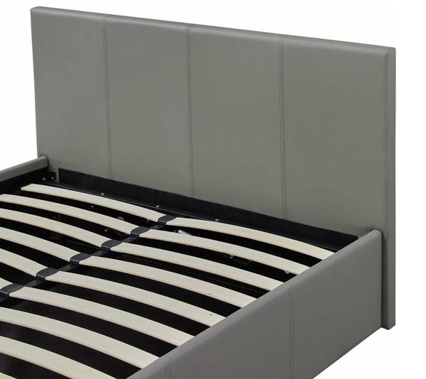 Lavendon  4ft Grey so ottoman bed 19432947