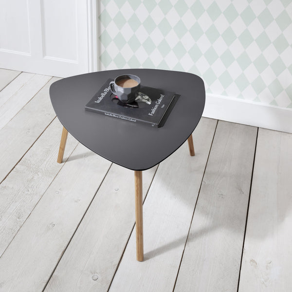 Malme Extra Large Side Table - Grey & Pine