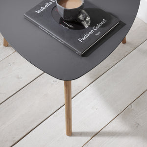 Malme Extra Large Side Table - Grey & Pine