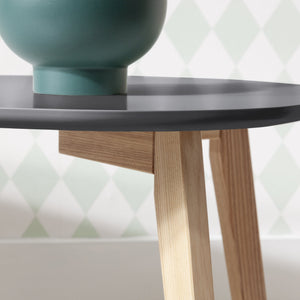 Malme Extra Large Side Table - Grey & Pine