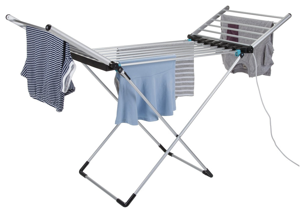Minky Wing 12m Heated Clothes Airer with Cover 17076006